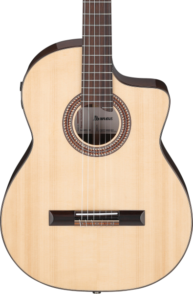 Preview: Ibanez GA380CE-NT, Fichte massiv/Palisander, 46mm Sattelbreite, Cutaway, Pickup